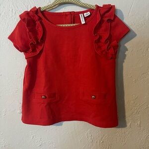 Janie And Jack Red Top